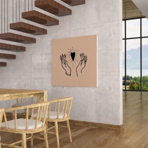 heart-in-our-hands-wallpaper-rose-canvas-interior