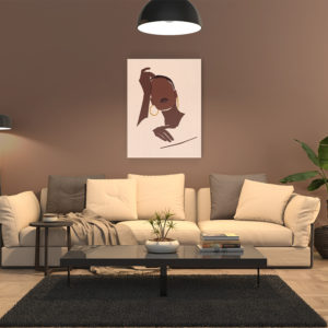 lady-lovely-leinwand-wallpaper-canvas-couch